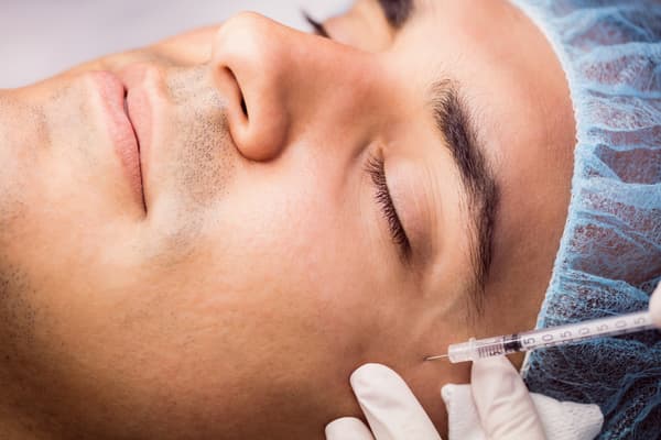 Clean clinical aesthetic setting for injectables